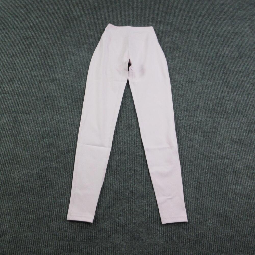 Youngla Pants Womens S Pink Ankle Leggings Yoga Slim Stretch 17x27.5* NWT